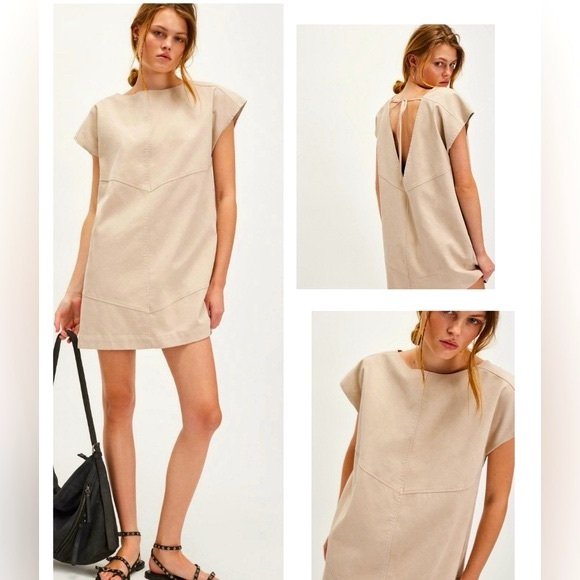 Free People Dresses & Skirts - Free People Sawyer Mini Dress - Size S (Vegan Suede)